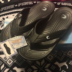 Black Recovery Sandals